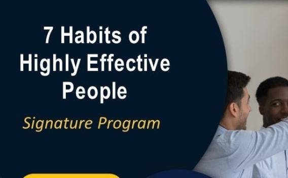 7 Habits Training Thumbnail for Events